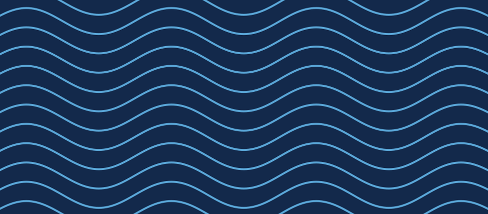 Water texture in Carolina Blue on a navy blue background.